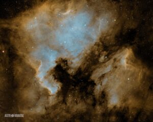 North America and Pelican Nebulae David Krause