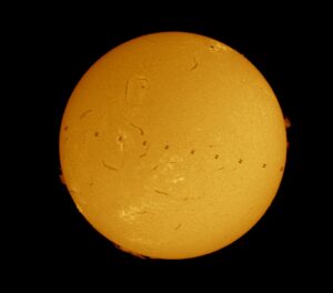 ISS Solar Transit Knox Worde