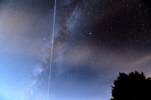Jerry Sherman ISS Milky Way