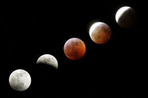 Tim Barnwell Composite Lunar Eclipse