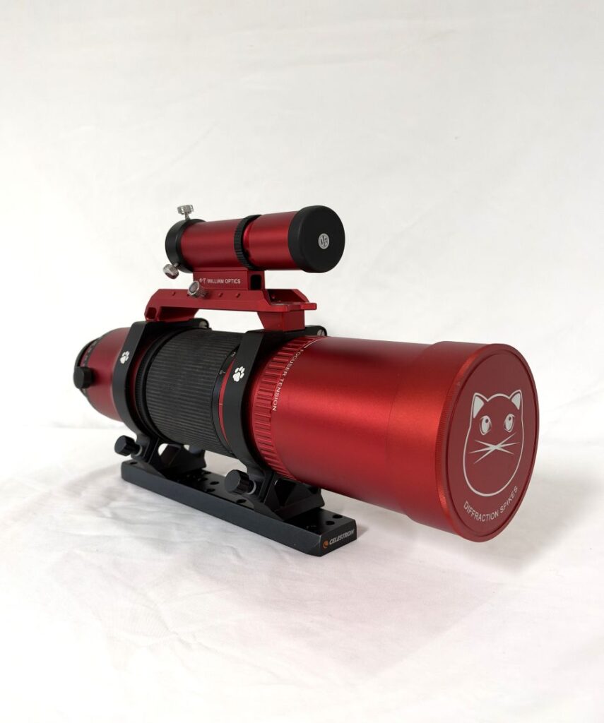 Red Refractor Telescope for Astrophotography