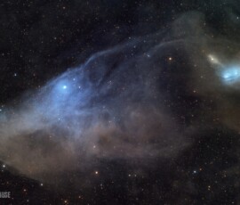 Blue Horsehead Nebula AstroKrause
