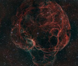Sh2-240 The Spaghetti Nebula Knox Worde
