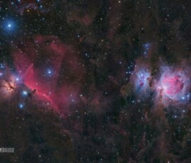 David Krause Orion Horsehead Nebulae