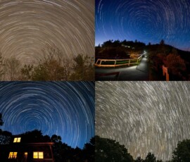 Star Trails composite by club members