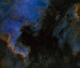 Dennis Wilde North American and Pelican Nebula