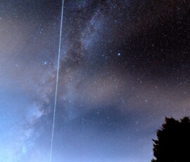 Jerry Sherman ISS Milky Way