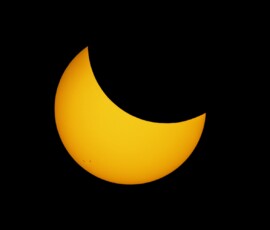 Total Solar eclipse, August 21, 2017. Photo by club member Tim Barnwell. Tim Barnwell Solar Eclipse 2017