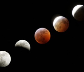 Tim Barnwell Composite Lunar Eclipse