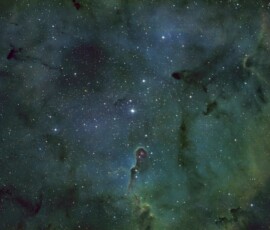 Levin Green Elephant’s Trunk Nebula